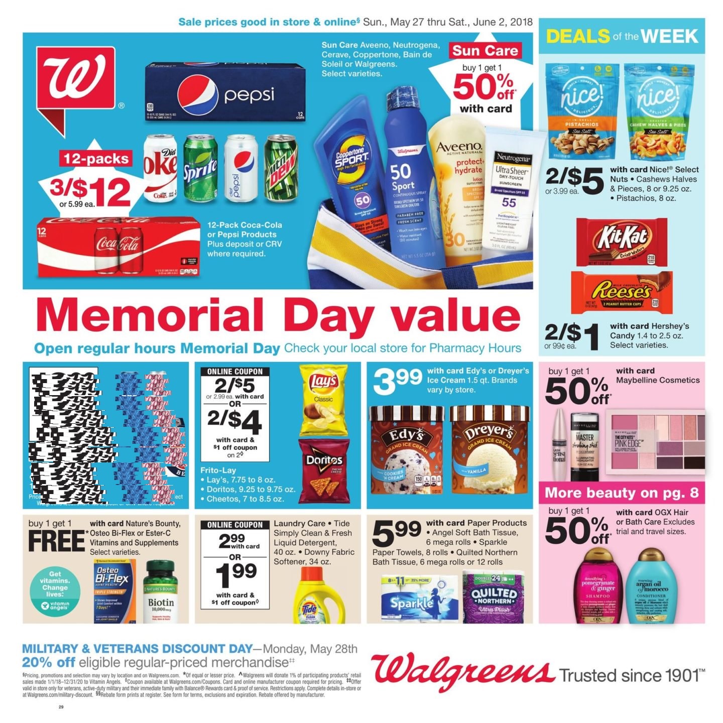 walgreens weekly ad june 3 9 2018 grocery weekly ads walgreens sales flyer