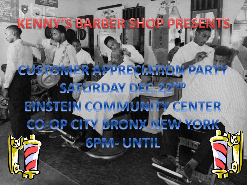 SECTION5 BARBER SHOP Customer Appreciation Party Saturday December 22nd section5-barber-shop-customer-appreciation-party-saturday-december-22nd