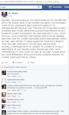 Sacerdotus: Saqqal & the Corapi Facebook Cult