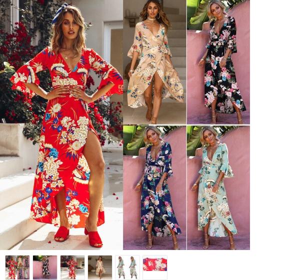 Est Ladies Clothes Sale - Party Dresses - Pink And White Floral Prom Dress - Sale On Brands