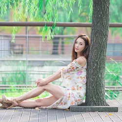 Lovely Ju Da Ha In Outdoor Photo Shoot Foto 31