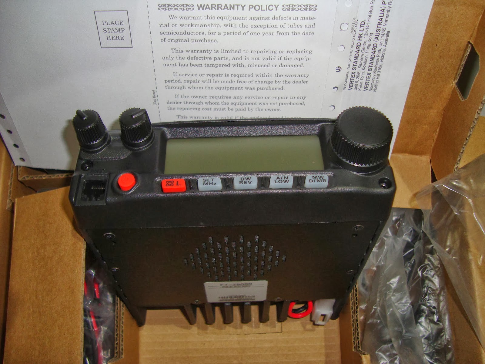 RADIO SELLER: Yaesu FT 2900R New