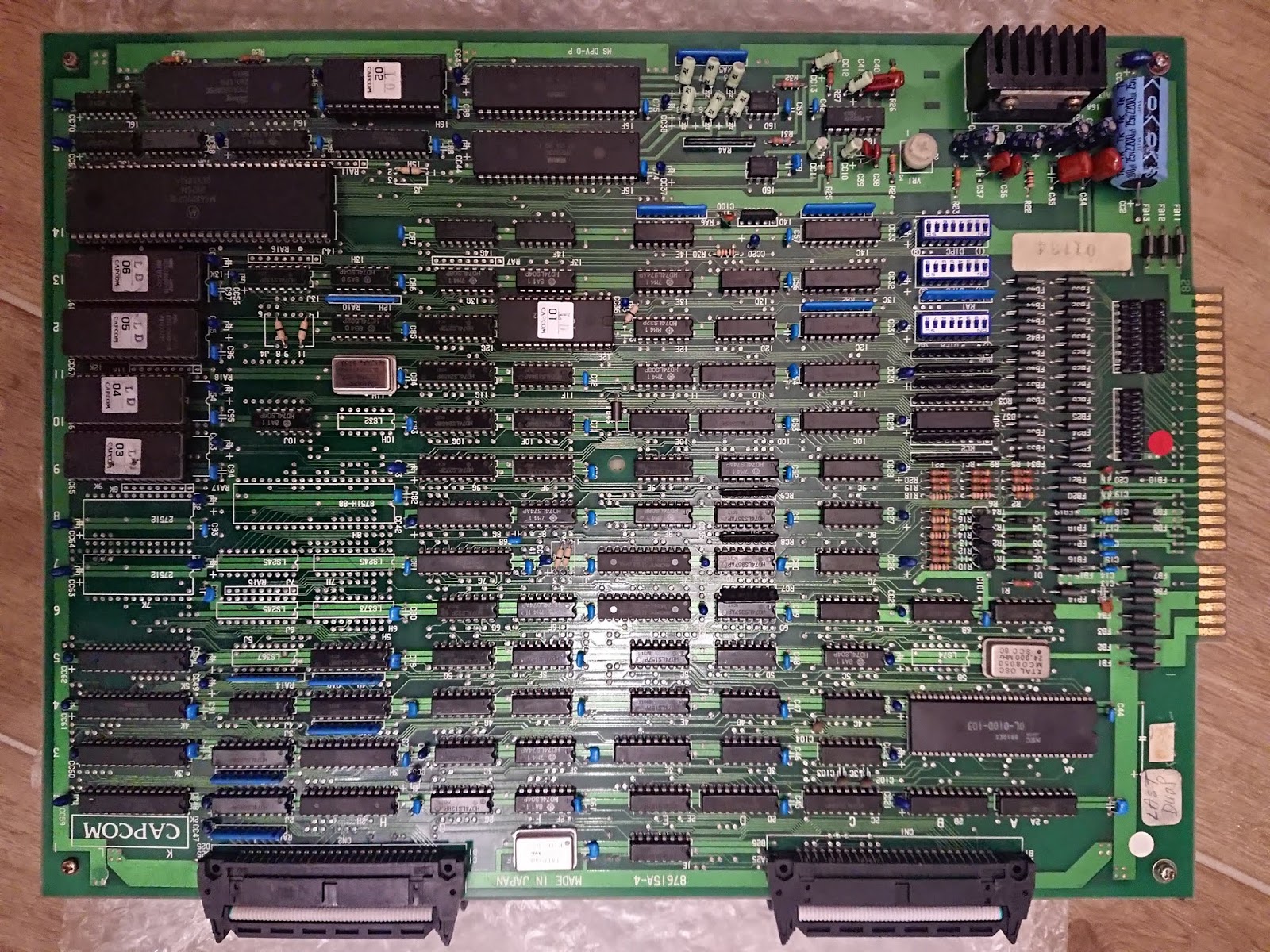 Arcade PCB Fever: Last Duel by Capcom