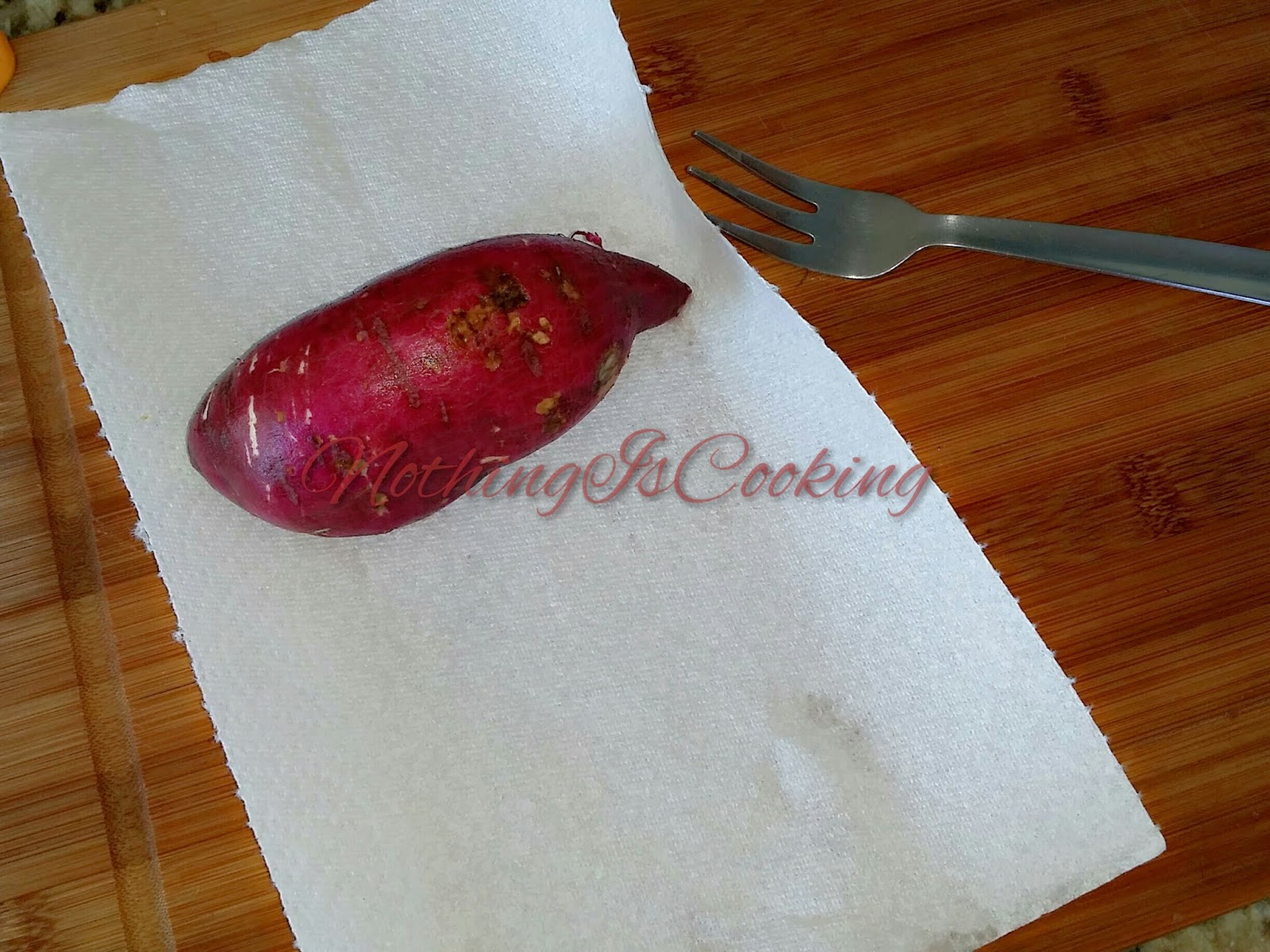 Baked Sweet Potato/Potatoes/Yam In Microwave in 5 min