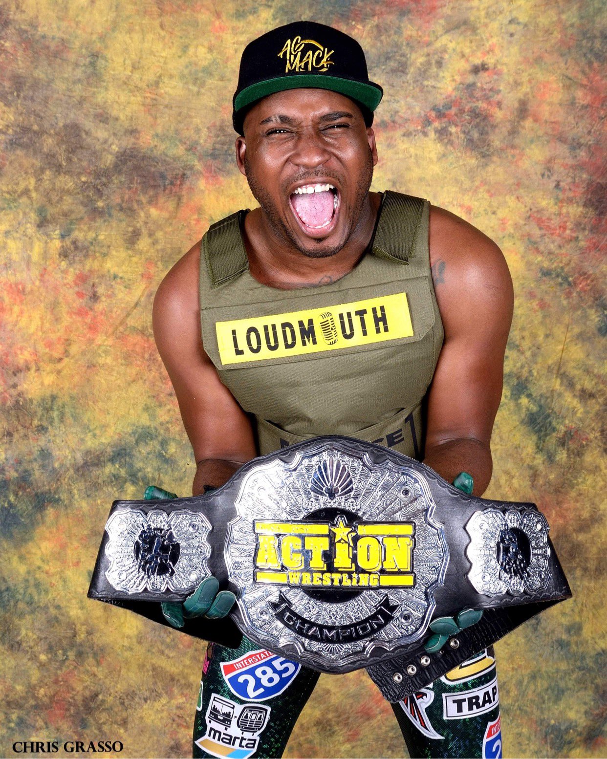 AC Mack Is The Big Dog Of ACTION Wrestling SOUTH ATLANTA WRESTLING