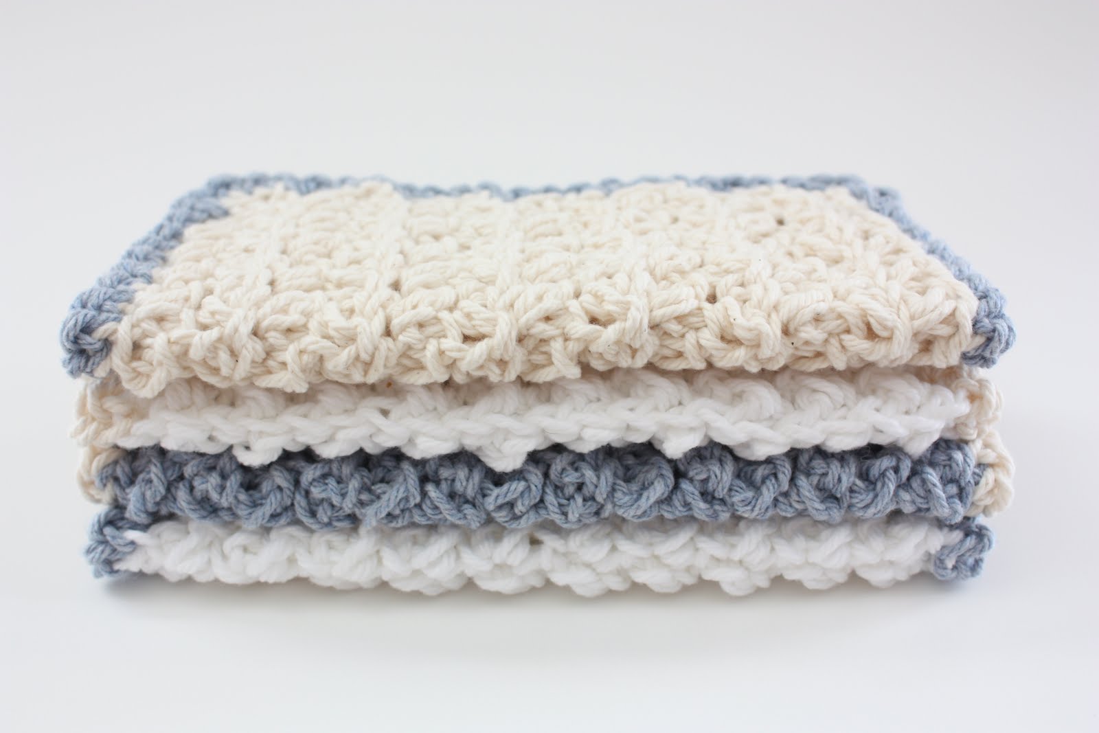 Homestead Crochet Washcloths for Baby