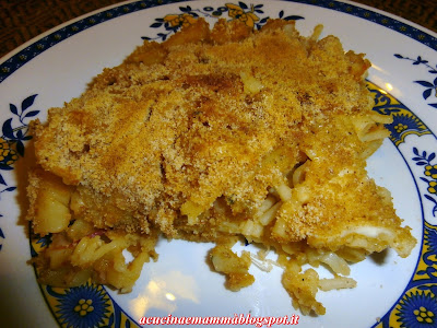 pasta e patate al forno