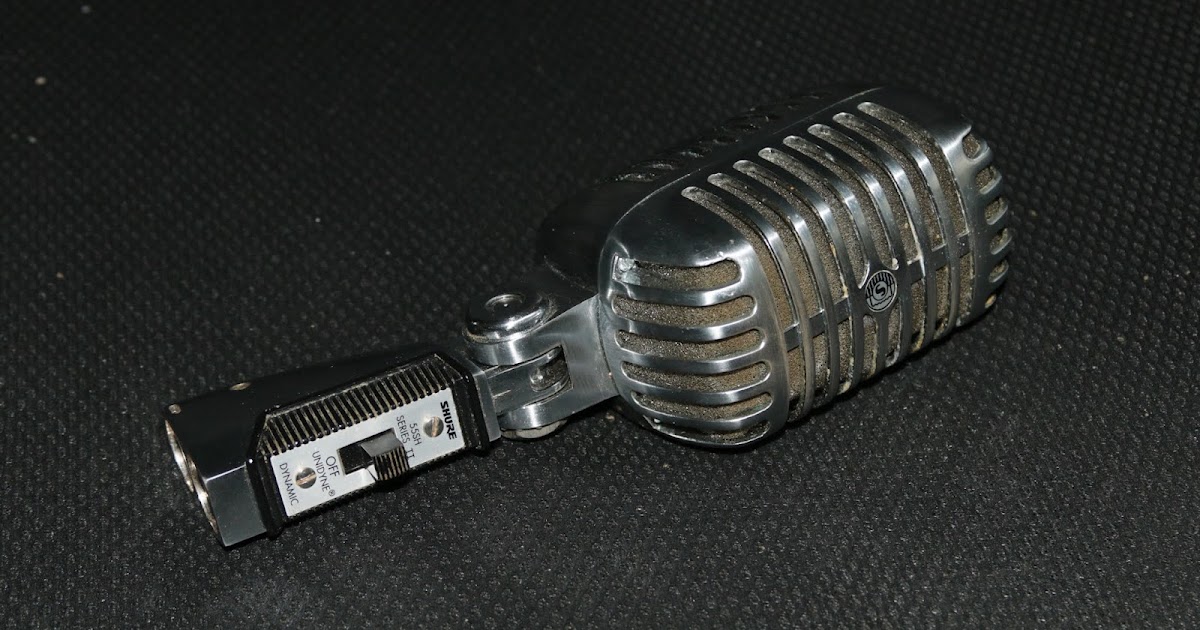Khron's Cave 71 Shure 55SH Series II "Elvis mic" teardown & repair