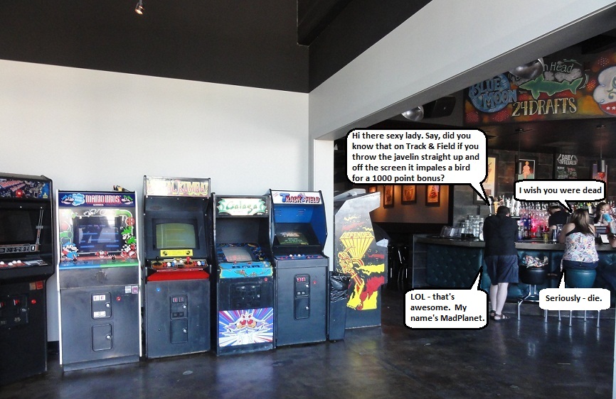 Gameroom Barcadia in Houston, Texas