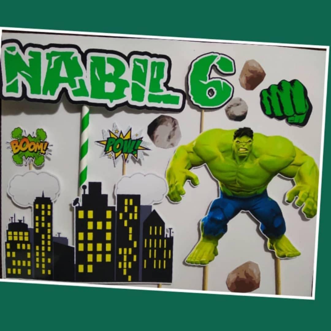 Topper Hulk Nabil 6 Mis Toppers Tus Toppers