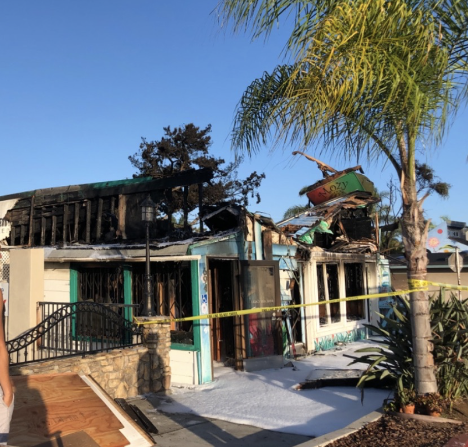 SanDiegoVille Fire Destroys Popular Encinitas Restaurant Along With Other Businesses