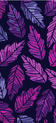 aesthetic phone pattern leaf wallpapers purple trees