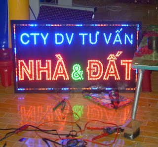 Bảng Hiệu Led Công Ty NHà Đất