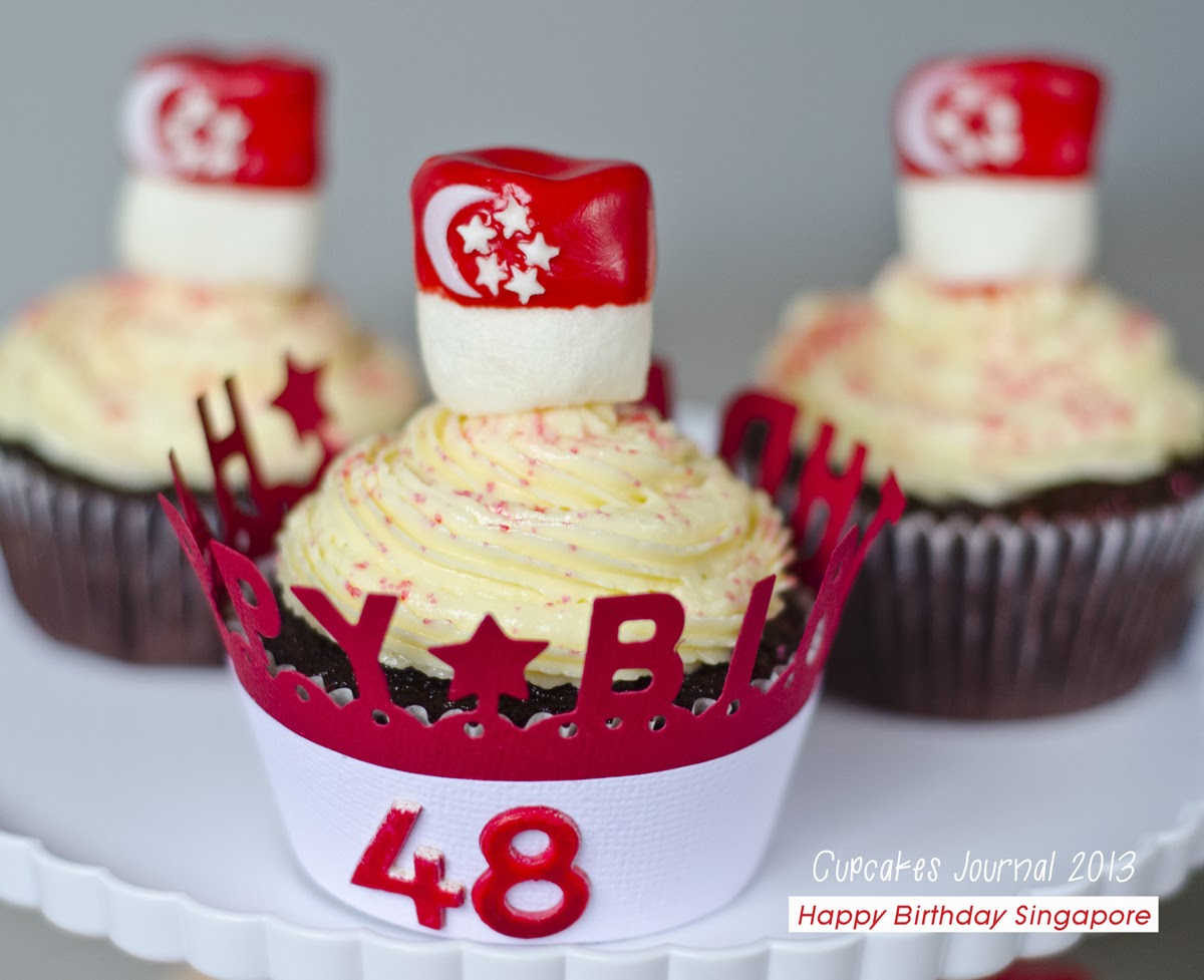 Cupcakes Journal: Happy Birthday Singapore