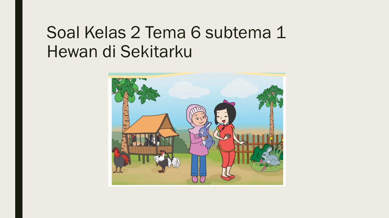 Soal Tematik Kelas 2 Tema 6 Subtema 1 Merawat Hewan Dan Tumbuhan Kumpulan Soal Tematik Sd
