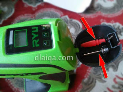 adaptor nozzle untuk mengisi balon dan bola