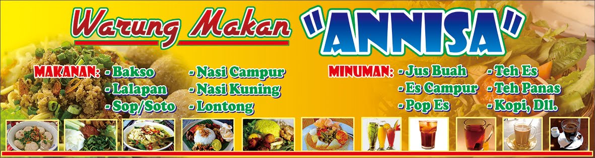 Contoh Spanduk Rumah Makan Keren Brosur dan Spanduk