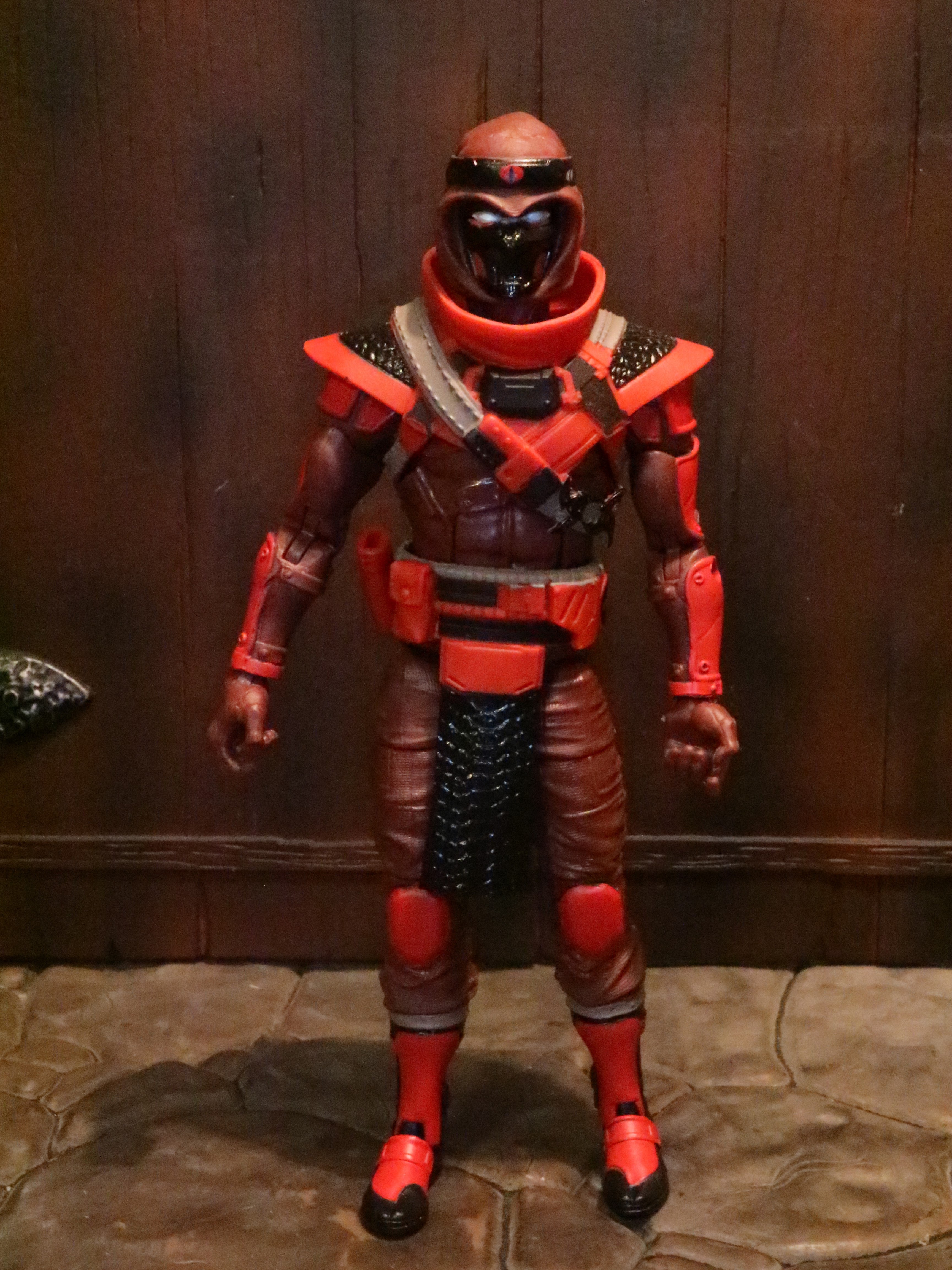 Action Figure Barbecue Action Figure Review Red Ninja from G.I. Joe