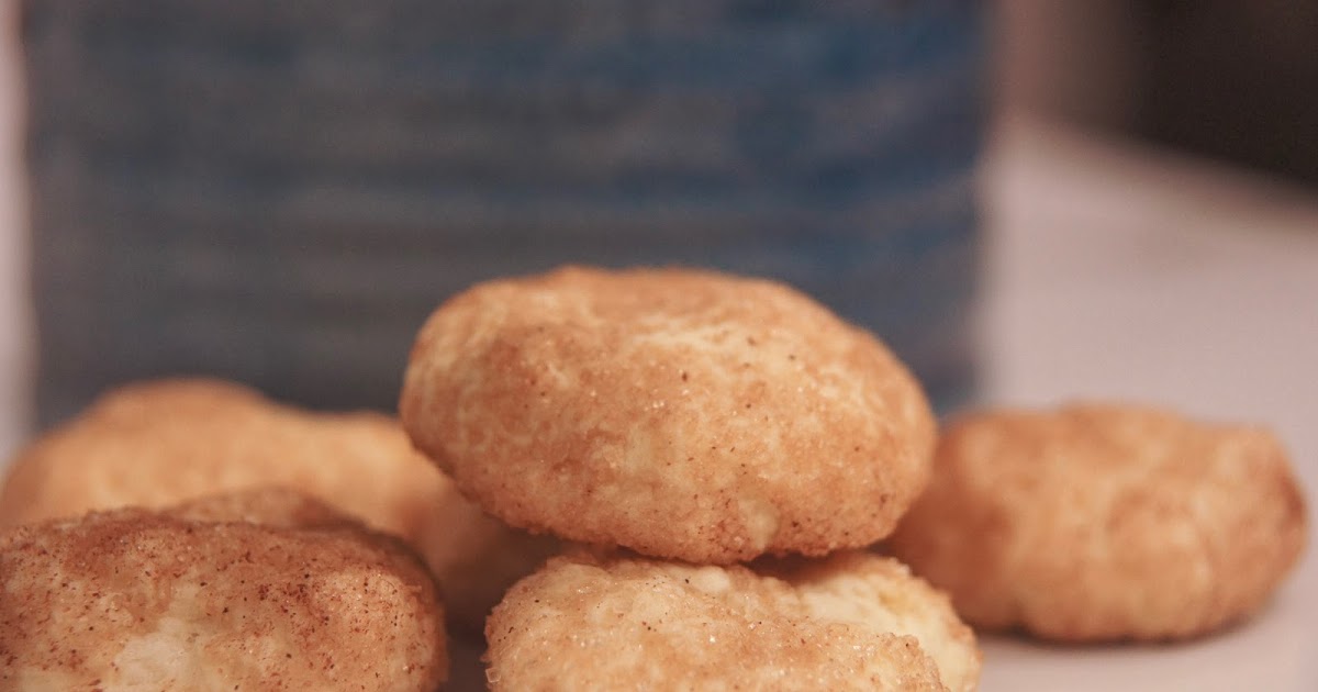 Cream Cheese Snickerdoodle Cookies