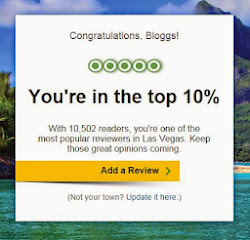 Top 10% Reviewer on Trip Advisor!