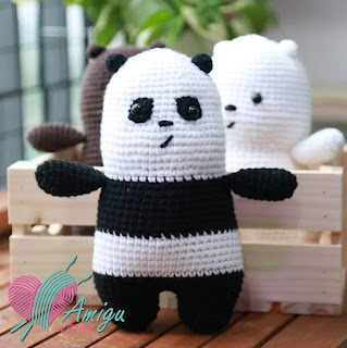 PATRON GRATIS OSO PANDA | SOMOS OSOS AMIGURUMI 42306