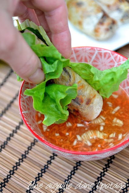 spring rolls-nems-crevette-porc-cuisine vietnamienne