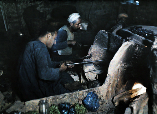 photos couleur egypte années 1920