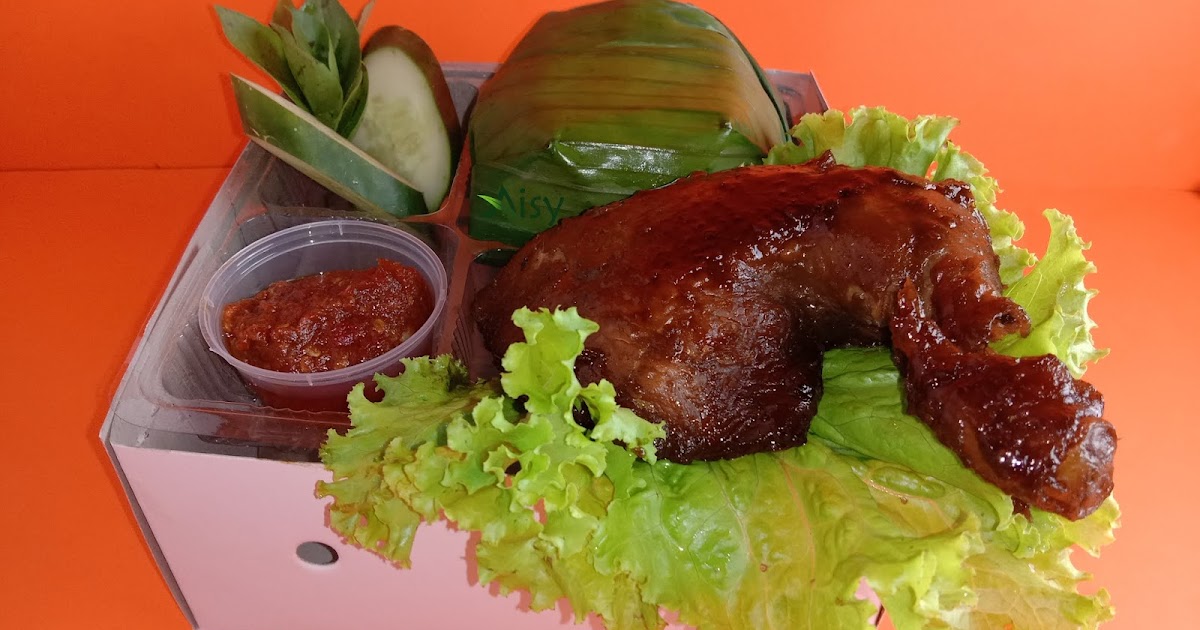 Nasi Kotak Ayam Bakar Sambal Lalapan Aisy Catering