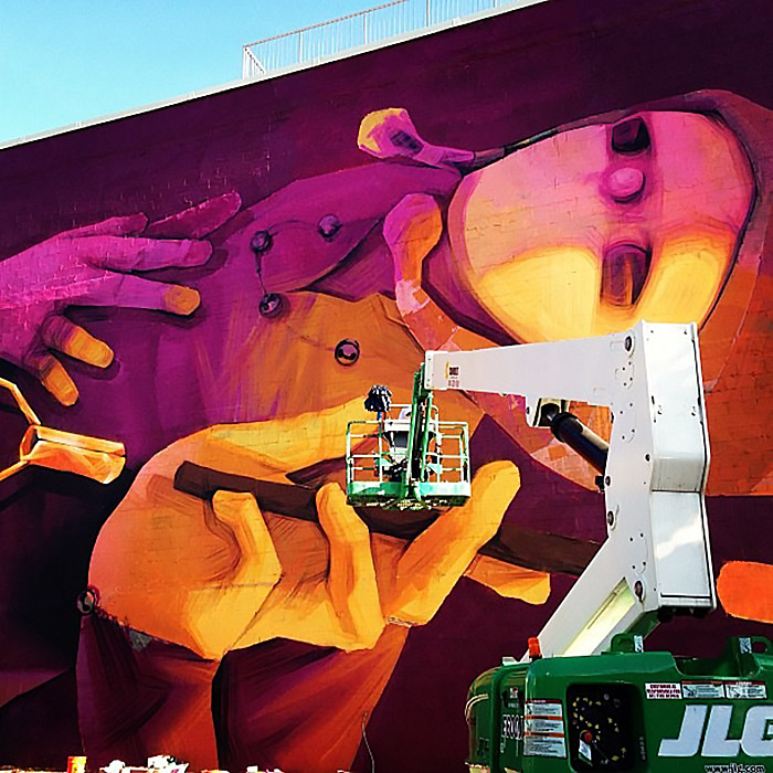 INTI New Mural In Atlanta, USA – StreetArtNews