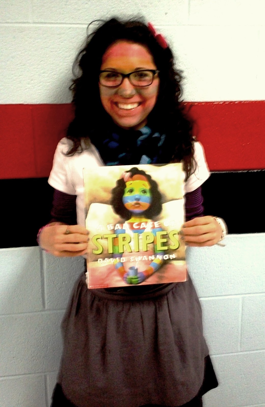 Art With Mr. E Character Day for Read Me Week!