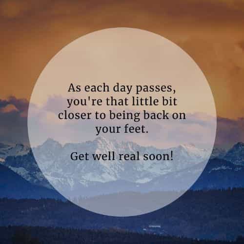 Encouraging Get Well Quotes 50 Get Well Soon Quotes That'll Express The Feeling You Care