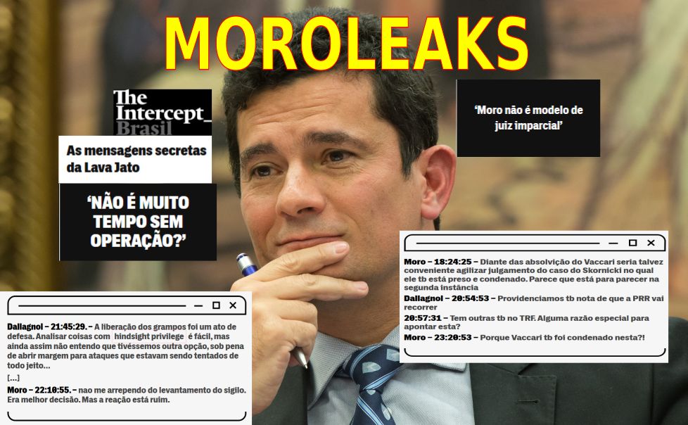 Blog do Mello: Moroleaks. Moro, mídia e Lava Jato querem desviar o foco das denúncias para o hacker