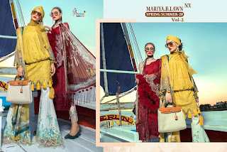Shree fab Mariya B lawn Spring Summer 20 vol 2 Nx pakistani Suits