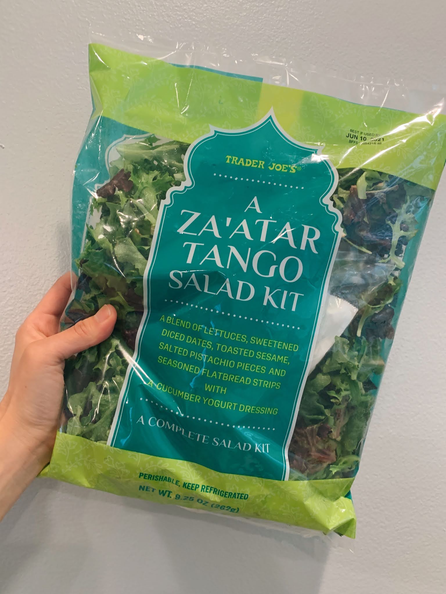 Trader Joe's A Za'atar Tango Salad Kit