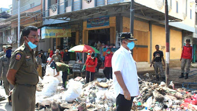 Walikota Pantau Kondisi Terakhir Kota Bima Pasca Banjir