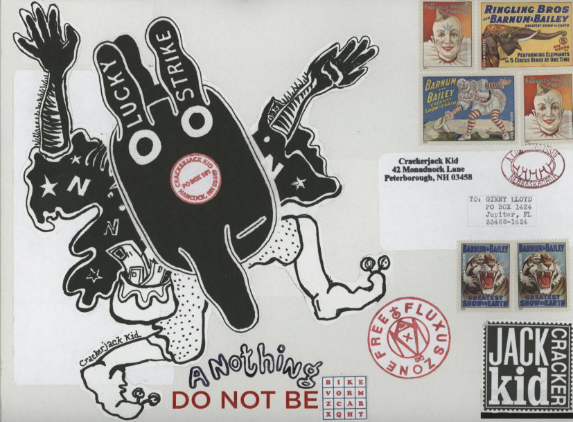 Gina Lotta Post Artistamp Museum and Archive Cracker Jack Kid (9 more