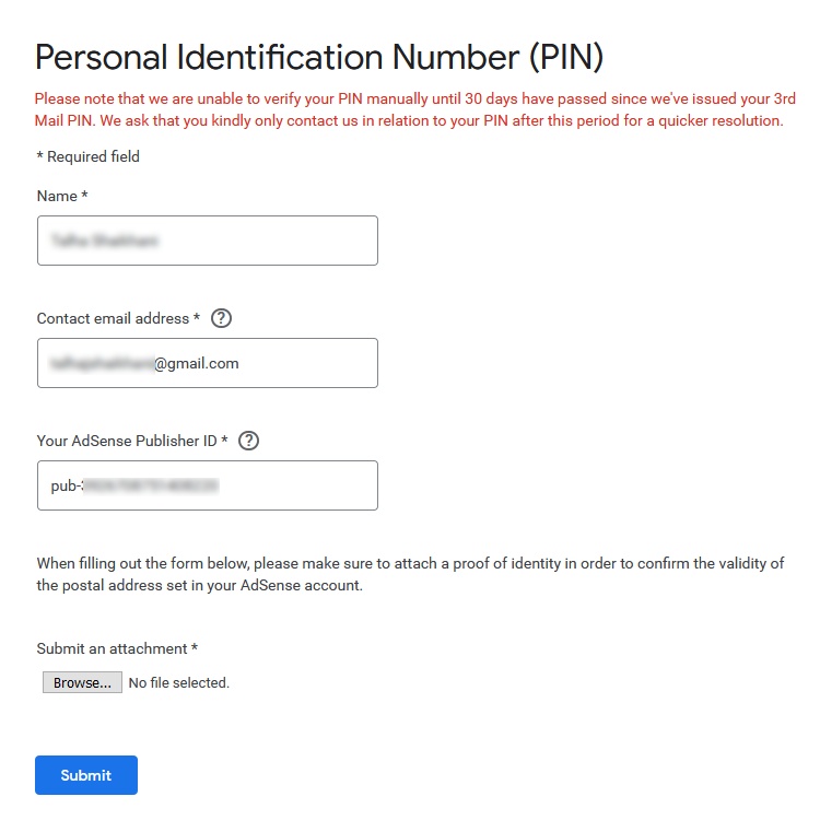 How To Verify AdSense Address Without PIN in 2020 Quarantine
