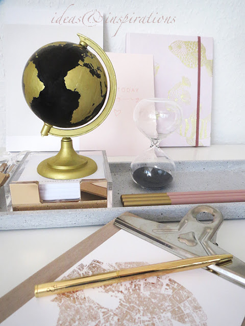 DIY Weltkugel Globus selber gestalten * selfmade globe
