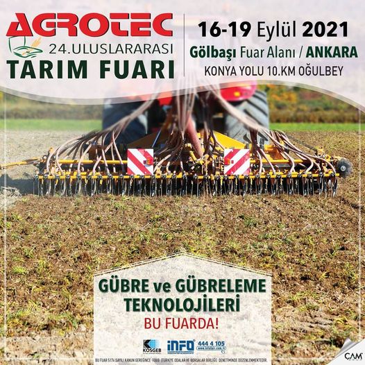 AGROTEC 24. Uluslararası Tarım Fuarı 2021