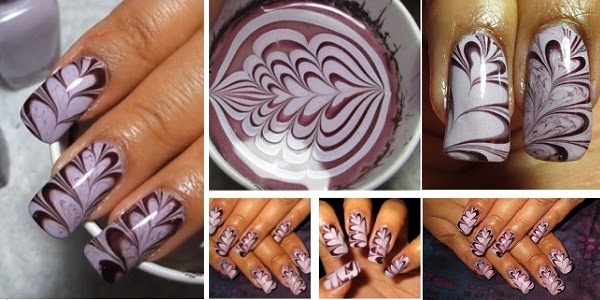 Marble Nail Art with Acrylic Paint - wide 7
