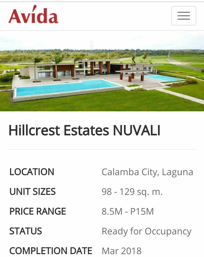 Beyond Edge Properties for sale High End Condominium and House and Lots