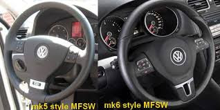 VW Passat B6 Steering wheel swap and retrofit MFS components 