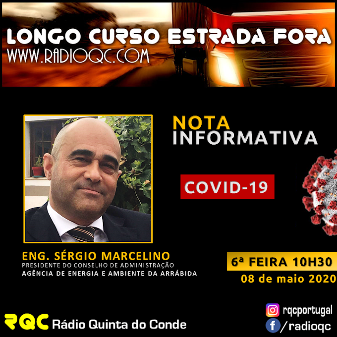 ACÇÃO DA AGÊNCIA DE ENERGIA E AMBIENTE DA ARRÁBIDA | NOTA INFORMATIVA COVID-19