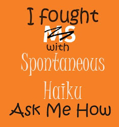 Donate $5 or more to MS research and receive a personalized haiku!