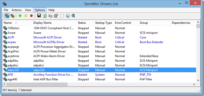 Windows10にインストールされているドライバーを一覧表示する無料ソフトウェア
