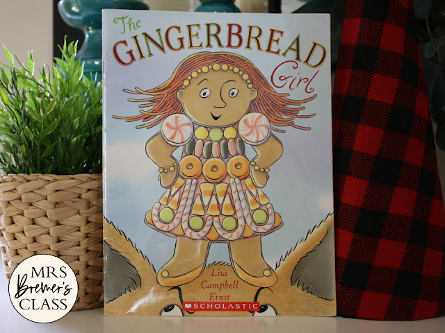 The Gingerbread Girl book activities unit with Common Core aligned literacy companion activities and a craftivity for Kindergarten and First Grade