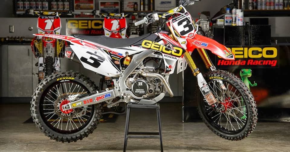 Racing Cafè: Honda CRF-R Team Honda Geico - Supercross USA 2014