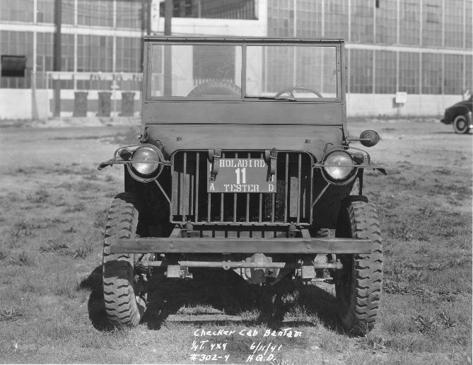 Armour force / Panssaroitu voima Bantam (Jeep = GP)