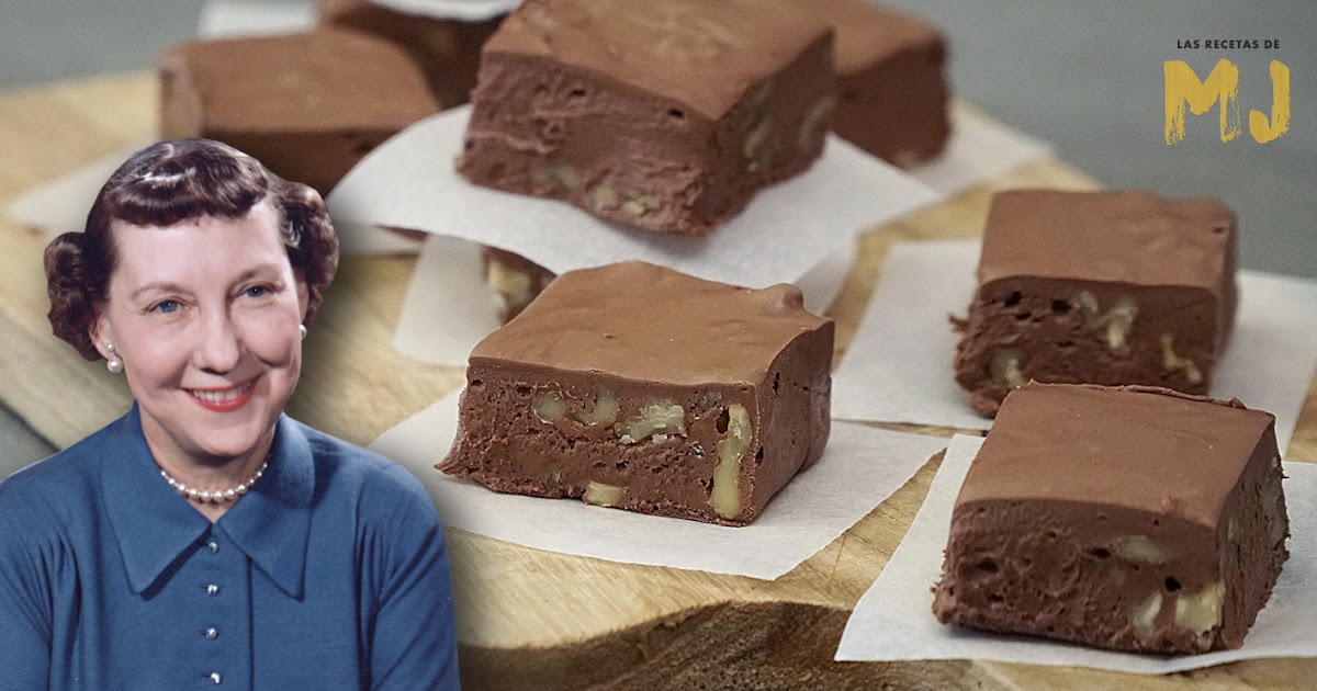 MILLION DOLLAR FUDGE DE MAMIE EISENHOWER Las Recetas de MJ