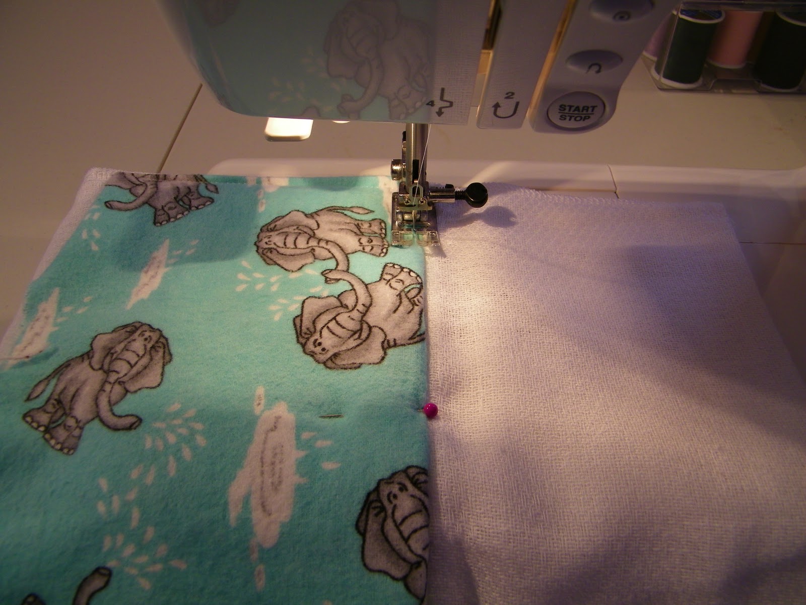 a Paisley Sunflower Flannel Embellished burp cloth Tutorial